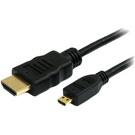 StarTech 6 ft High Speed HDMI Cable with Ethernet - HDMI to HDMI Micro -