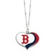 MLB Boston Red Sox Équipe de Sport Logo Paillettes Coeur Collier Charme Cadeau – image 1 sur 1