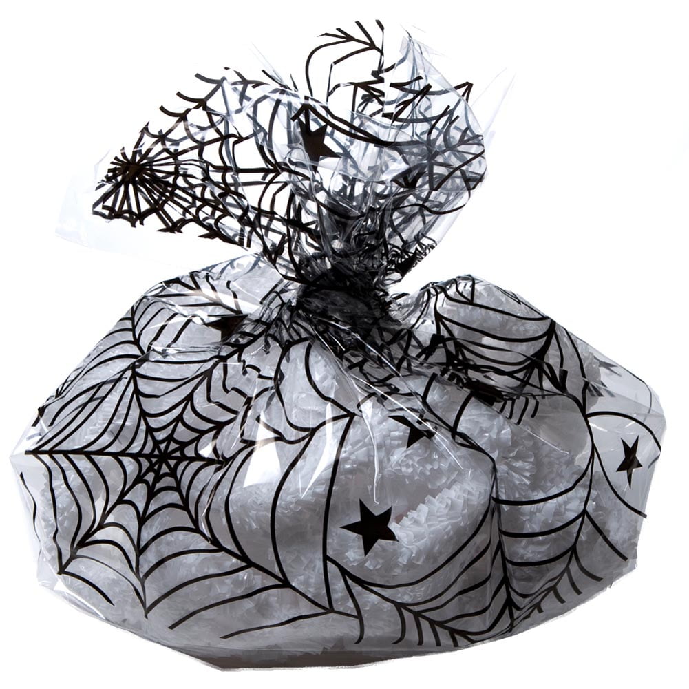 Jumbo Halloween Cellophane Bags