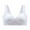 White, variant on asdoklhq Summer Fall Sports Bras for Women 2026,Womens Fashion Plus Women's No Steel Ring Lactation Vest Bra Back Adjustment Yoga Running Bra