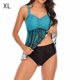 thumbnail image 1 of Greeniant Bañador de verano 2021 para mujer, traje de baño de cintura alta sin espalda, traje de baño inalámbrico acolchado para playa, traje de baño Traje de baño verde XL Greeniant OD001267-04, 1 of 6