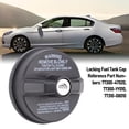 thumbnail image 4 of Lock Fuel Cap, 77300-47020 High Strength Stylish Look Locking Fuel Gas Tank Cap Enhanced Security Weather Proof  for Altima Armada Frontier GT-R Maxima Murano, 4 of 7