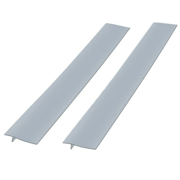 2Pcs Silicone Stove Counter Gap Cover, Easy Clean Heat Resistant Wide & Long Kitchen Stove Gap Filler, Seals Spills Between Counters, Oven, Stovetops, Washing Machines, Washer, Dryer