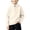 #0216-Beige, variant on Qiyinn Boys' Fashion Solid Color Knitted Half Zipper Shoulder Insert Long Sleeve Sweater Half High Collar Top | Kids Boys Girls Casual Top Daily Wear School Comfortable Outfit