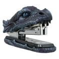 thumbnail image 2 of Legendary Blue Ice Fire Dragon Head Stapler Light Duty Office Desktop Accessory, 2 of 9