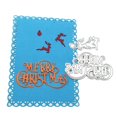thumbnail image 3 of Matrices de corte de metal Annchaos Merry Christmas 10x8 cm, 3 of 7