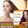 thumbnail image 4 of (5 pack) Herbishh Hair Mask with Argan Oil-Deep Conditioning & Hydration For Healthier Looking for very Dry, Weak, Stressed Out Hair, No Silicones, Sulphates, Parabens, 25ml), 4 of 11