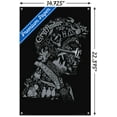 thumbnail image 3 of The Wizarding World: Harry Potter - Text Graphic of Harry Potter Wall Poster with Push Pins, 14.725" x 22.375", 3 of 6