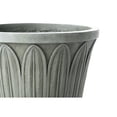 thumbnail image 5 of Alfresco Home Longleaf 14" Rd. Fiberstone Urn with Drain Hole in Aged Moss Green, 5 of 6