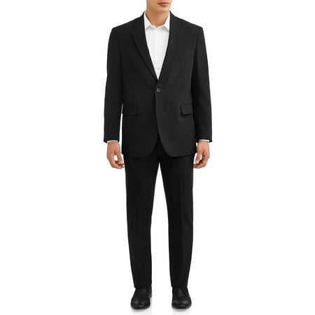 George Men's Premium Comfort Stretch Flat Front Suit Pant
