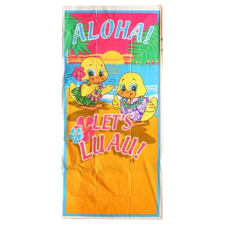 Personalized Luau Ducky Door Banner, 24 Count