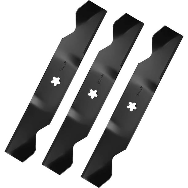 3PCS Blades For 54" Deck Craftsman YT4500 Lawn Tractors