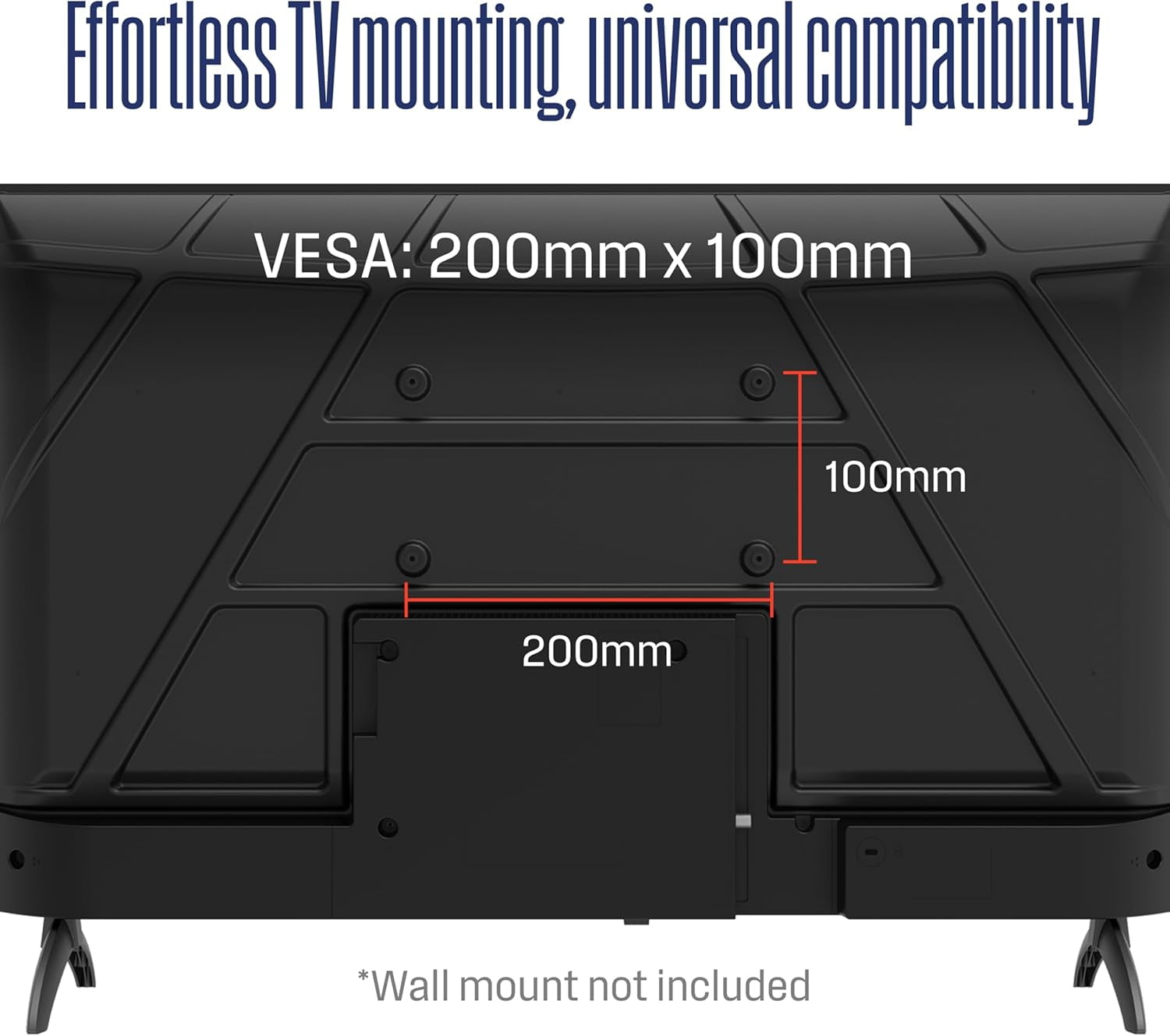 Westinghouse WR32HE2520 32-inch 720p HD LED Roku Smart TV Edgeless (2025 Model)