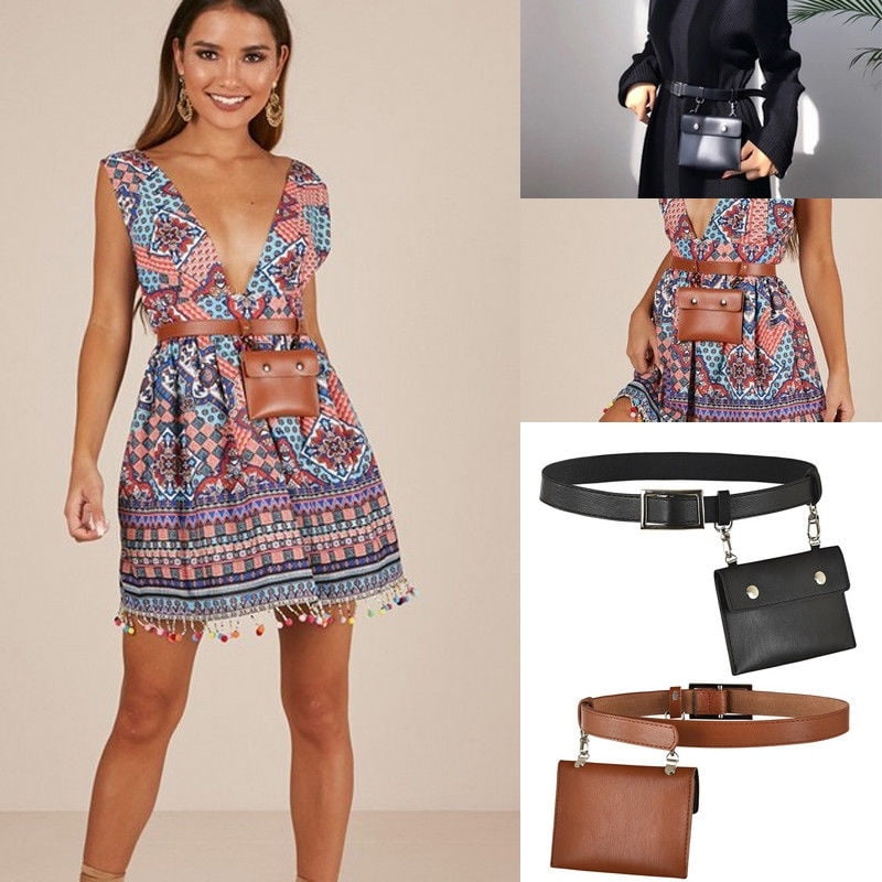 ladies belt purse