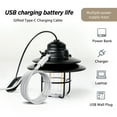 thumbnail image 2 of Mini linterna de camping USB colgante con 2 modos de iluminación Luz exterior resistente al agua par Abanopi Luz al aire libre, 2 of 7