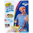 thumbnail image 3 of Crayola Color Wonder Coloring Pad & Markers, Blippi, 2 Sets, 3 of 10