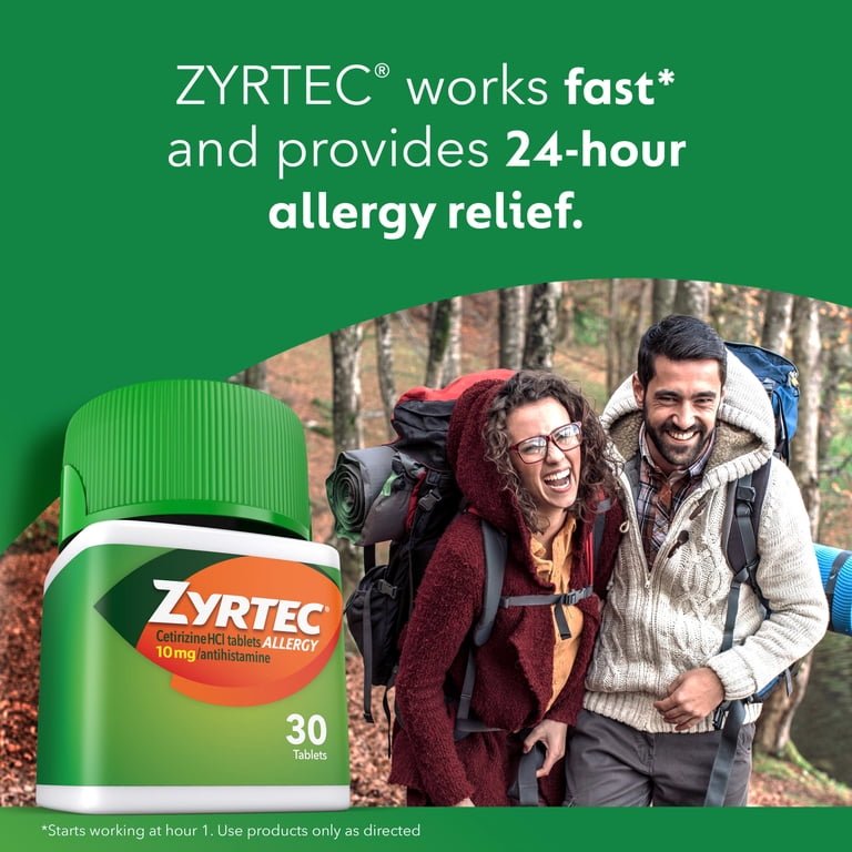 24 Hour Allergy Relief Cetirizine, 30 Count photo 4