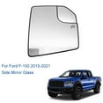 thumbnail image 1 of POSSBAY Fit Ford F-150 2015-2021 Left Hand Replacement Driver Side Mirror Glass Heated, 1 of 4