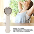 thumbnail image 3 of Portable Handheld Fan, Semiconductor Cooling Loop, Personal Foldable Fan, 2000mAh Rechargeable Battery, Quiet, Indoor Travel Beach Camping, Convenient Travel for Present, 3 of 7