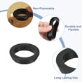 thumbnail image 3 of Uxcell 1Pack Rubber Grommets 60mm Drill Hole, 49mm ID Top Hat Hole Plug Grommet, 3 of 6