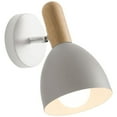 thumbnail image 3 of Lámpara Nórdica Fernando Aplique Minimalista E27 Blanco, 3 of 7