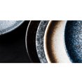thumbnail image 4 of Ceramic Tableware Food Serving Plate Fish Salad Dishes Lotus Leaf Pattern Snack Tray Plate for Restaurant (5 Inches Dark Blue), 4 of 8