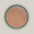 thumbnail image 3 of Round | Turquoise Ceramic Plant Saucer | High Fired Ecofriendly Clay - Sizes 8"-24" - FREE SHIPPING (24"W, Turquoise), 3 of 12