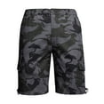 thumbnail image 3 of Shorts for Men Casual Bermuda Long Inseam Work Shorts with Multiple Pockets Camouflage XXXXXL, 3 of 6