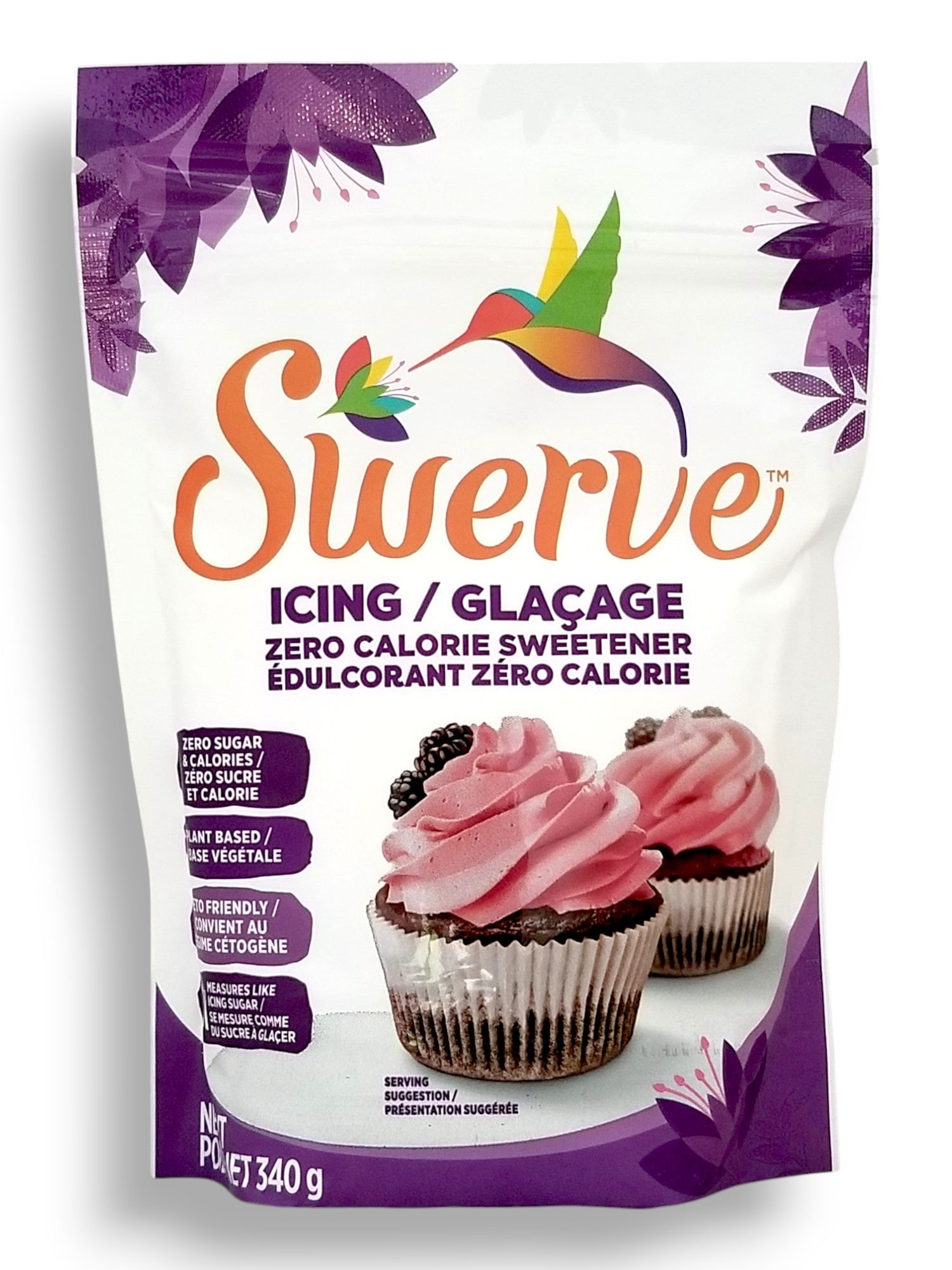 Swerve The Ultimate Sugar Replacement - Icing Sugar, 340g/12 oz