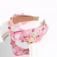 thumbnail image 6 of Elegant Ladies Valentine Headbands Fabric Wide Edge Hair Clips for Women Party Accessories, 6 of 8