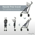 thumbnail image 3 of Dream On Me Aero Travel Light Stroller, Gray, 3 of 16