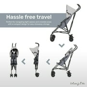 Dream On Me Aero Travel Light Stroller, Gray