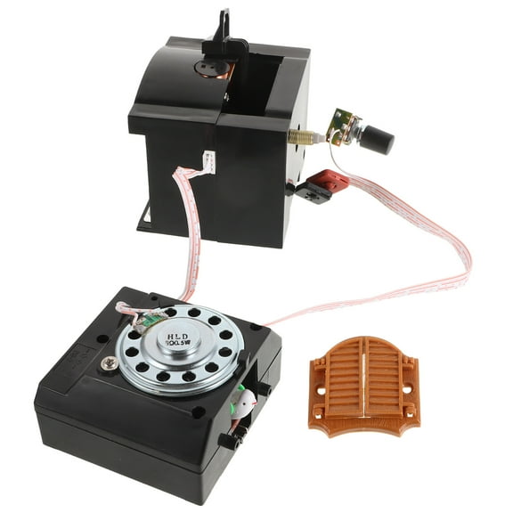 WHAMVOX  Replacement Clock Mechanism DIY Kit Movement Coo Clocks Wall Work Black