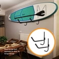 thumbnail image 3 of Canoe Storage Hanger, Heavy Duty Easy Installation Kayak Wall Mount Storage Rack Space Saving Rotatable Versatile 1 Pair Sturdy  for RV, 3 of 8