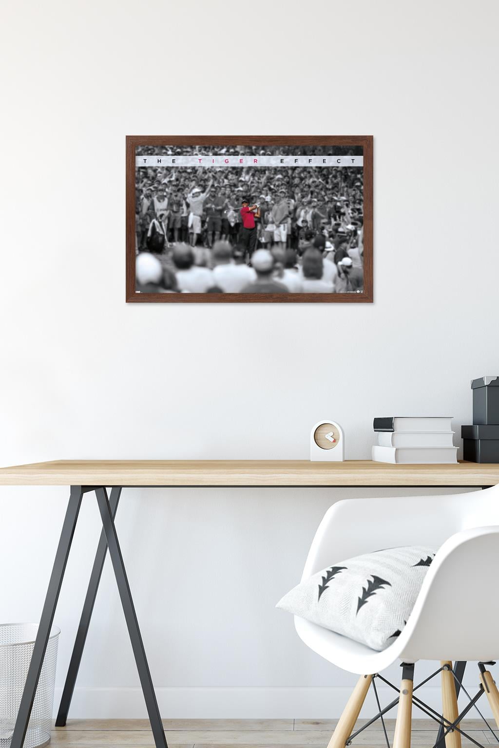 Tiger Woods - The Tiger Effect 24.25" x 16.5" Framed Poster, by Trends International
