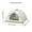 white, variant on Automatic Instant Setup Camping Tent, 1-4 Person All-Season Tent with Dual Doors for Outdoor