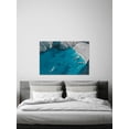 thumbnail image 3 of Blue Cove Painting Print on Wrapped Canvas, 3 of 6