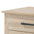 thumbnail image 3 of Starlight Canyon Home 3 Drawer Nightstand in Brown Finish, Wooden Bedside Table with Drawers, 3 of 10