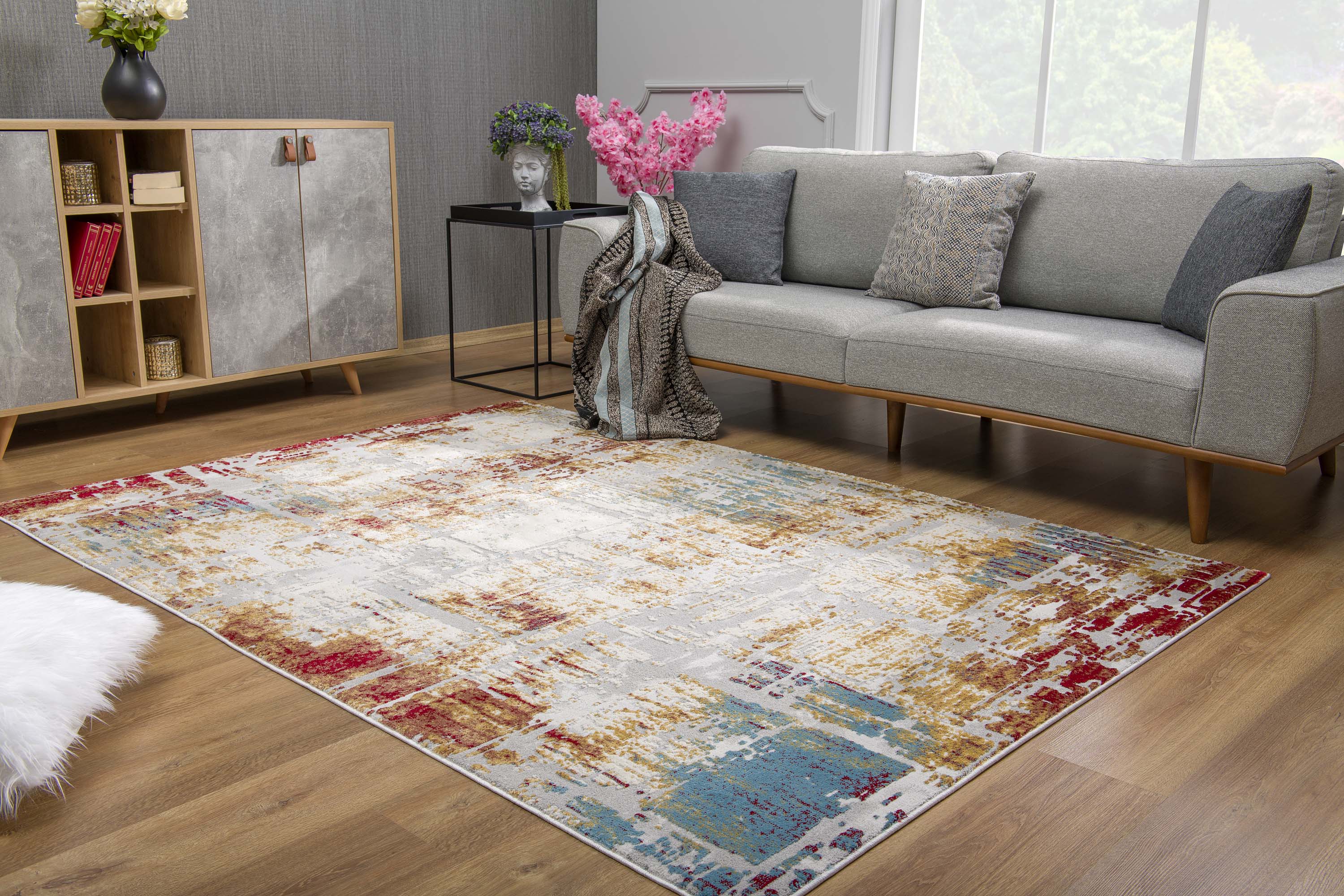 Rug Branch Vogue Modern Soft Durable Area Rugs and Runners, Abstract