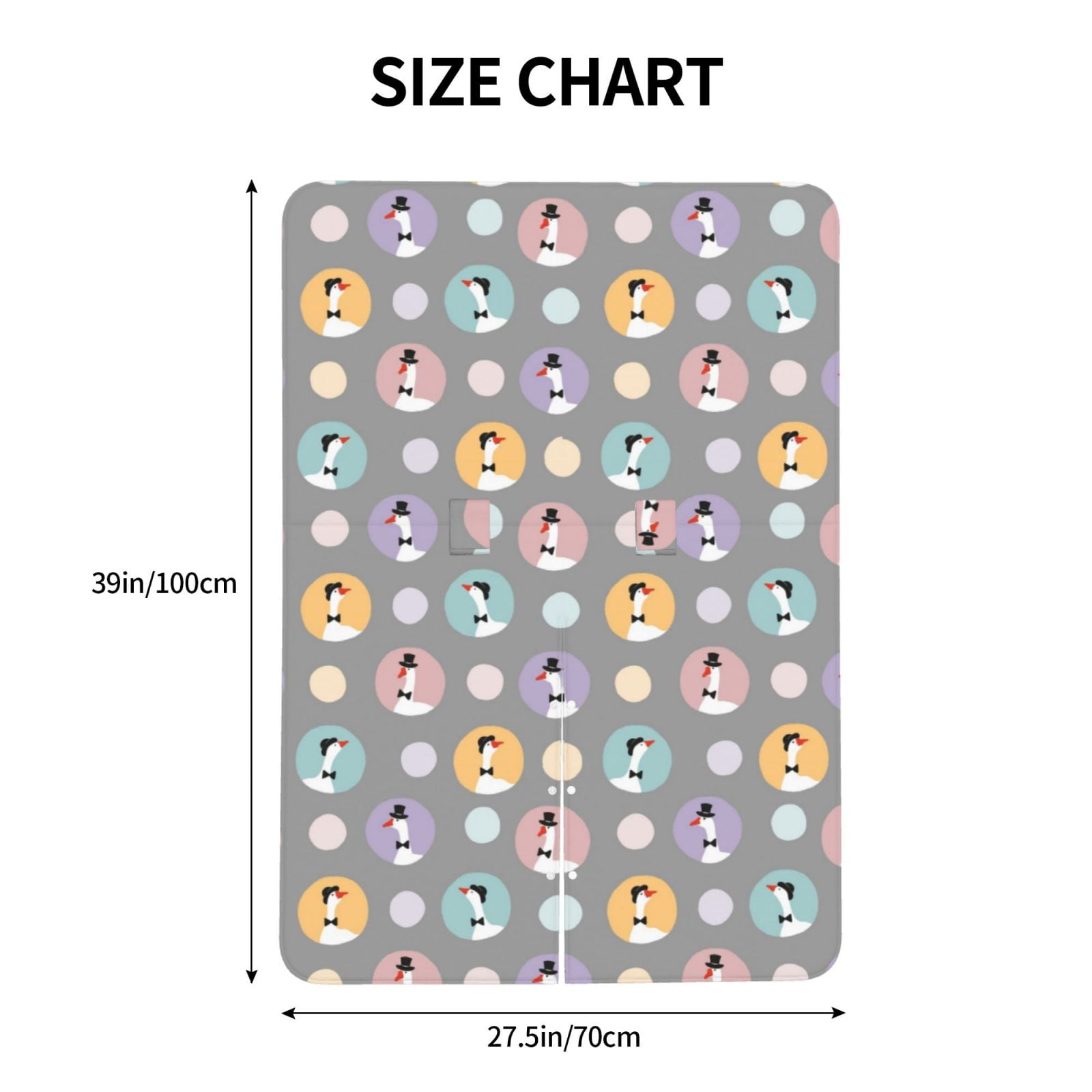 Naloa Cute Geese Baby Car Seat Cover, Breathable Baby Carrier Cover, Multiuse Baby Carrier Cover & Nursing Breastfeeding Cover
