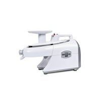 110V 60h Greenstar Pro Commercial Juice Extractor with Twin-Gear Juicer - White