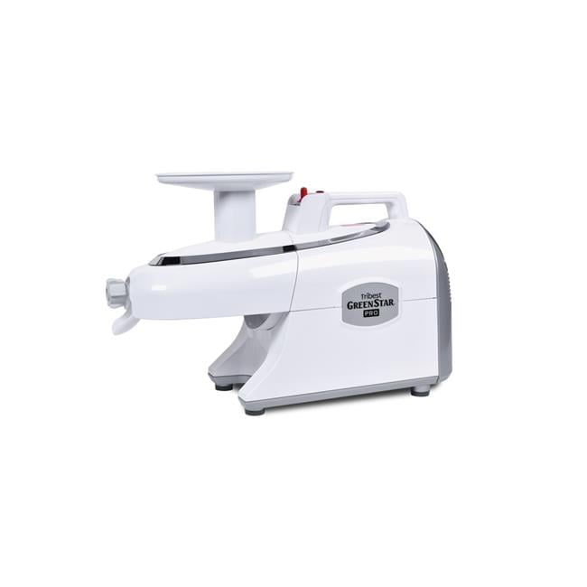 110V 60h Greenstar Pro Commercial Juice Extractor with Twin-Gear Juicer - White