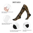 thumbnail image 5 of Sikiie Yellow Excavator 1 Pairs Compression Socks for Men and Women 15-20 mmHg Running Support Socks, 5 of 7