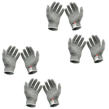 

US 2-4 Pairs Butcher Gloves Cut Resistant Stab Proof Anti-Scratch L5 Protection