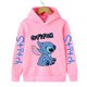 thumbnail image 3 of Ropa divertida Navidad Disney Stitch Sudadera con capucha niños dibujos animados chico niña niño Lilo y Stitch sudadera con capucha bebé Casual Top, 3 of 5