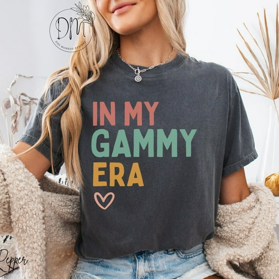 DOPASHIRT Gammy Shirt In My Gammy Era Shirt Gammy Tshirt Gammy Gift For Gammy Mothers Day Gift Best Gammy Shirt Grandma Gammy T-Shirt Unisex S-5XL Hot Trending Shirt, Vintage Birthday Gift