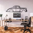 thumbnail image 5 of LaModaHome 1940 De Luxe Coupé Metal Silhouette Wall Art, 5 of 5