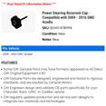 thumbnail image 2 of Power Steering Reservoir Cap - Compatible with 2009 - 2016 GMC Acadia 2010 2011 2012 2013 2014 2015, 2 of 2