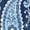 Blue & Floral Pattern, variant on Caftan Dress for Ladies V-Neck Beach Maxi Cover Up Dress Maxi Length Breathable Moroccan Hawaiian Mumu Dress with Side Slits
