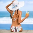 thumbnail image 5 of Eiffel Tower Valentine's Day Adjustable Strap Bikini Set with Detachable Sponge, Two-Pack - Ideal for All Swim Suit Scenes, 5 of 6